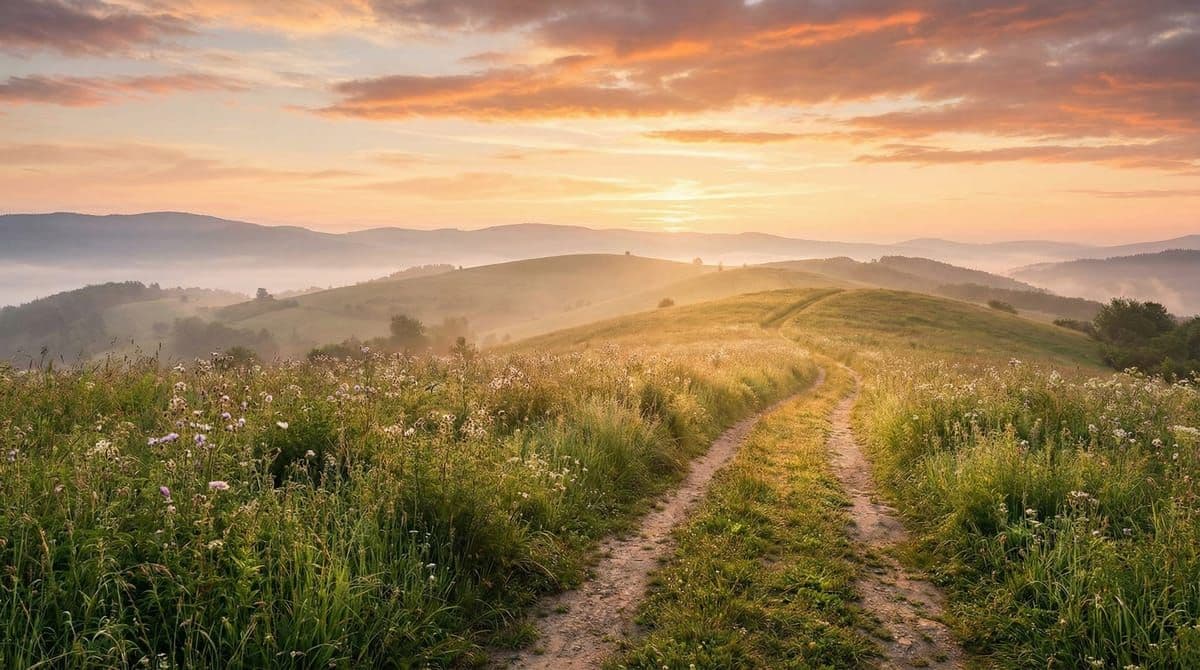 A path leading toward hope